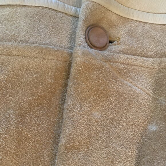Vintage leather and suede men's sz lg jacket. - Picture 8 of 8